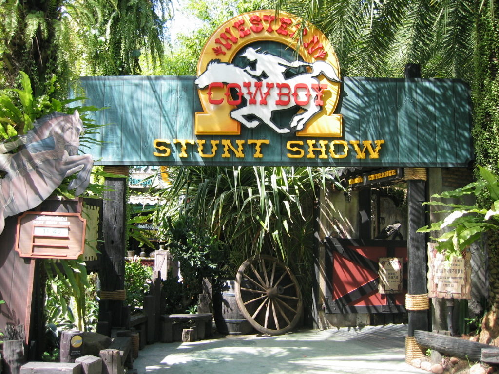 Stunt Show at Safari World Bangkok