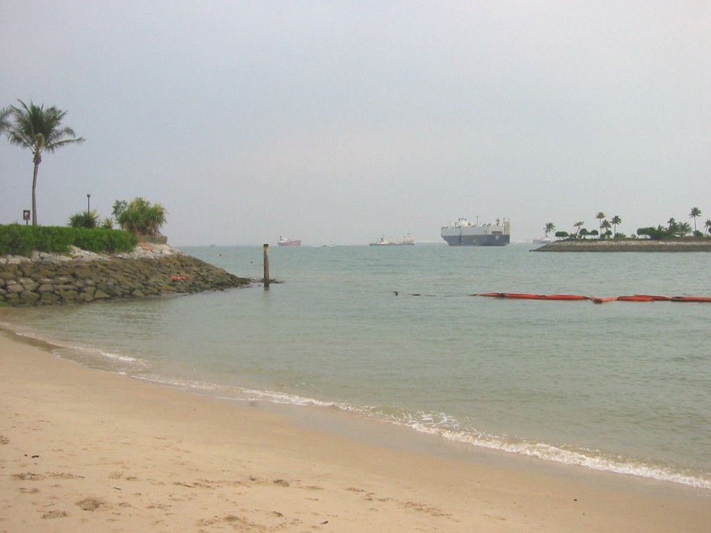 Siliso Beach on Sentosa Island Singapore