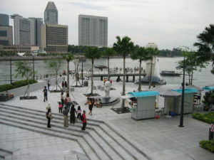 The Cultural Merlion at Merlion Park East Coast Singapore